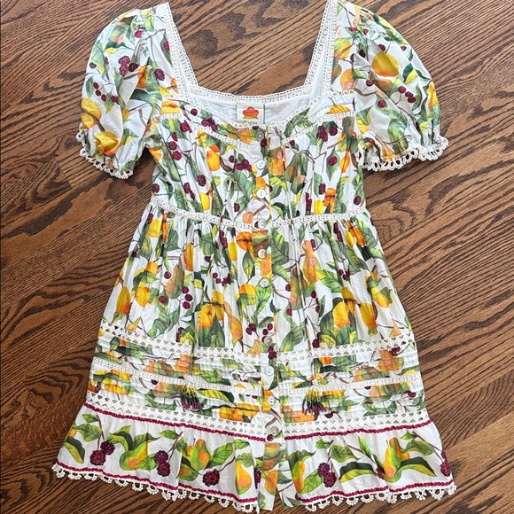 FARM Rio Dresses & Skirts - Farm Rio Short Sleeved Mini Dress Size Small